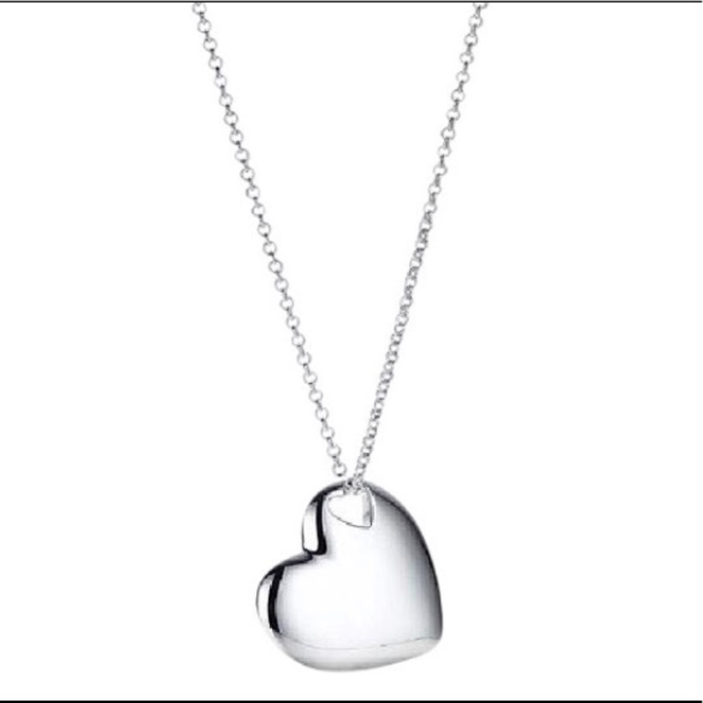 Tiffany & Co. Heart Cutout Necklace